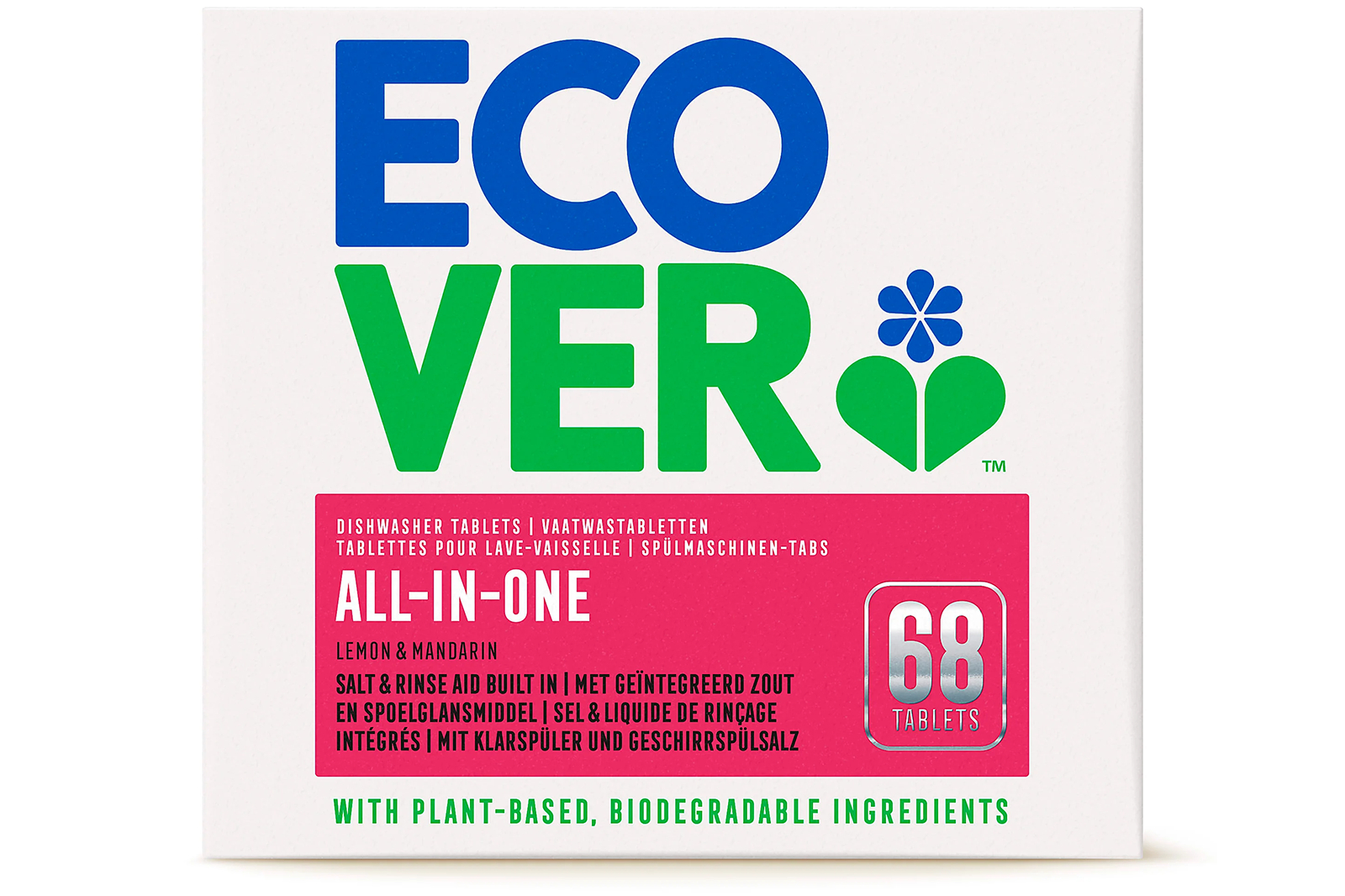 All in One Dishwasher s - 68 Pack (Ecover)