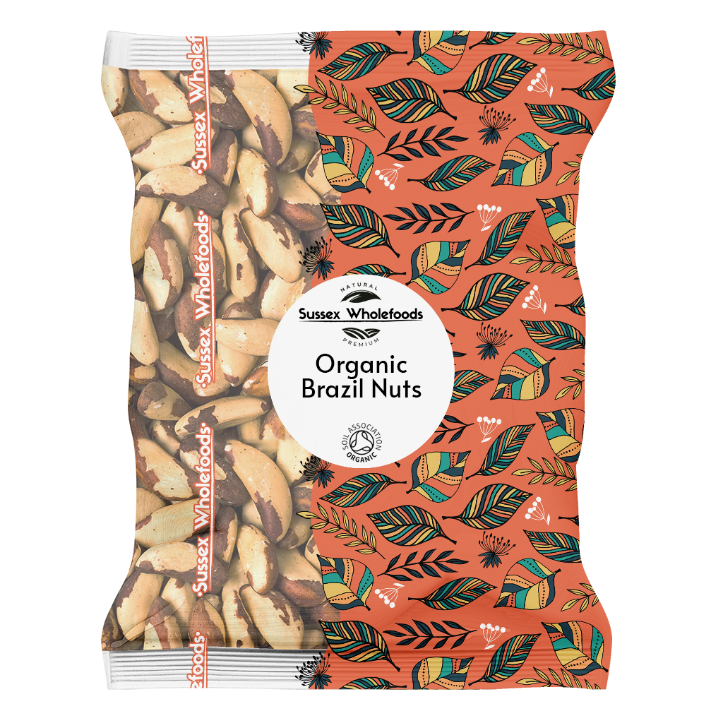Organic Brazil Nuts (500g) - Sussex WholeFoods