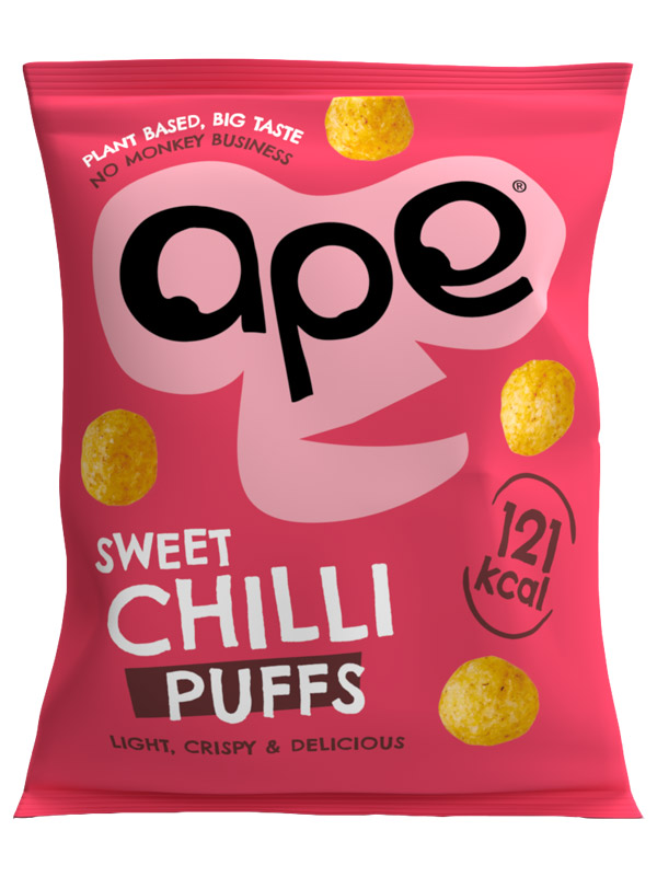 Thai Chilli Coconut and Rice Puffs 25g (Ape Snacks)