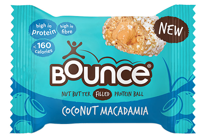 Coconut & Macadamia Ball 40g (Bounce Snack Foods)