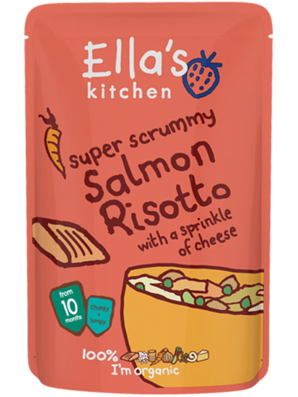 Stage 3 Salmon Risotto,  190g (Ella's Kitchen)
