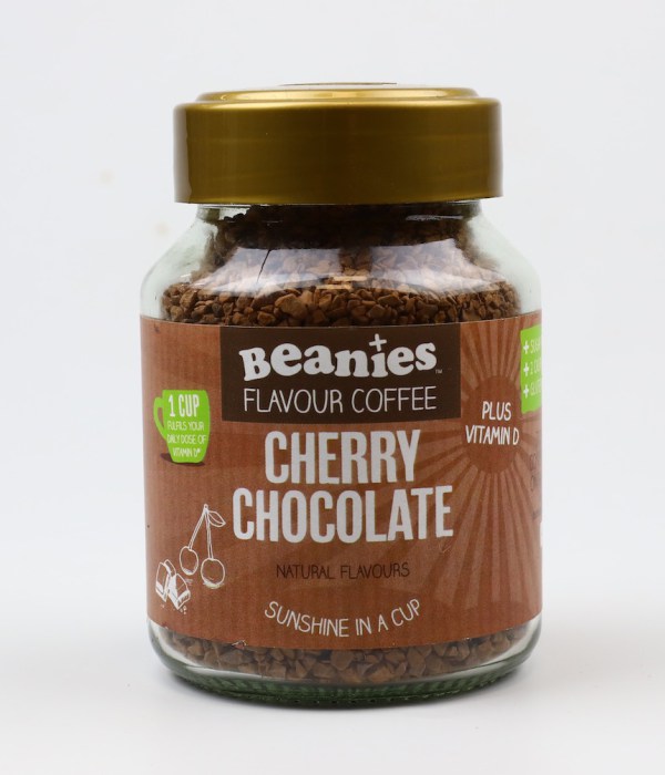 Chocolate and Cherry Coffee with added  D, 50g (Beanies Coffee)