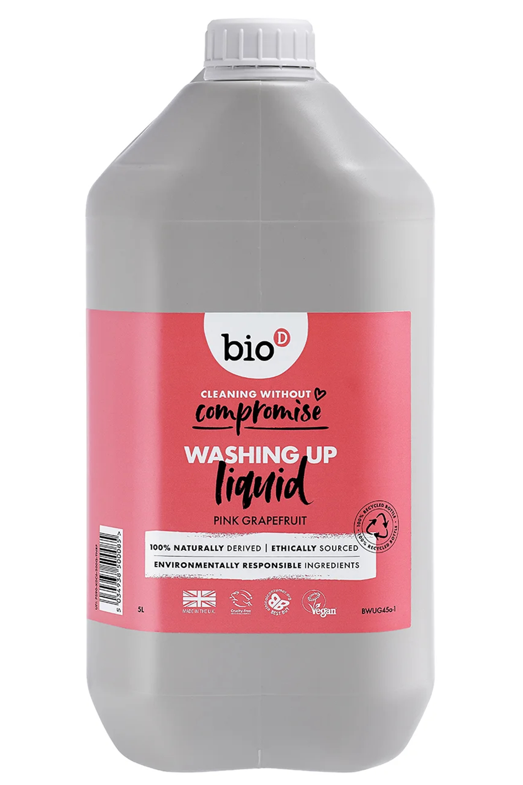 Grapefruit Washing Up Liquid 5L (Bio D)