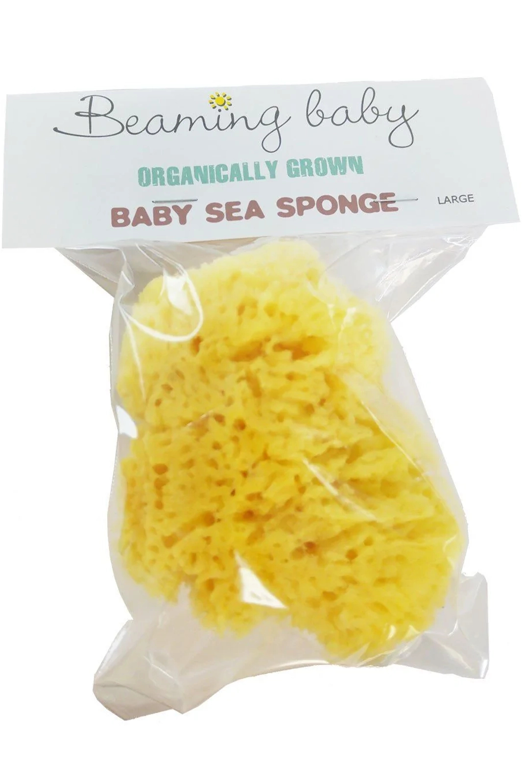 Organic Baby Sea Sponge, Large (Beaming Baby)