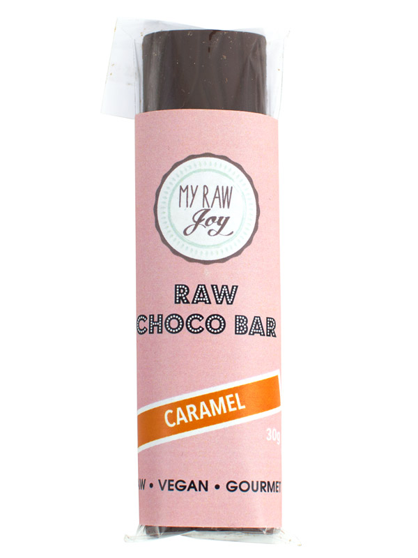 Caramel Vegan Chocolate Bar,  30g (My Raw Joy)