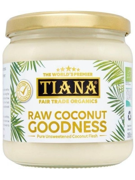 Coconut Goodness , Raw Organic 350g (Tiana)