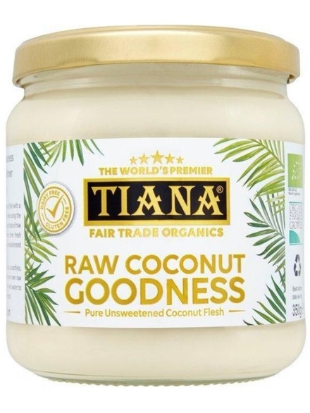 Coconut Goodness , Raw  350g (Tiana)