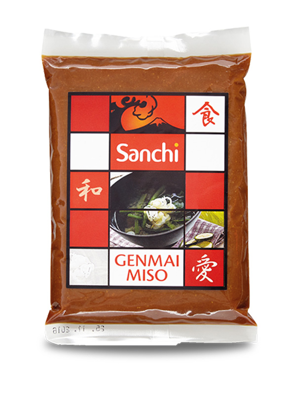 Brown Rice Miso (Genmai Miso) 345g (Sanchi)