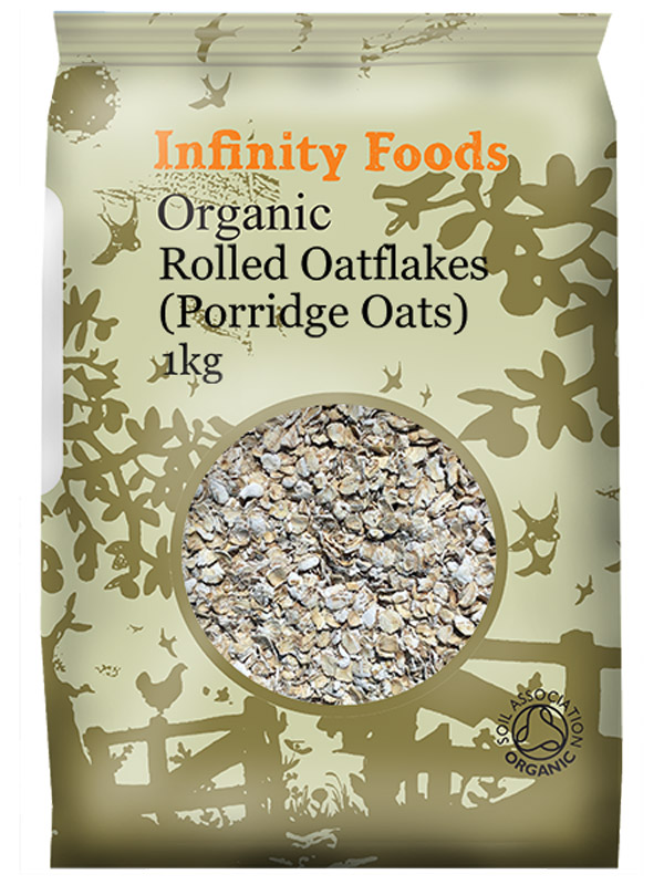 Infinity Foods Rolled Porridge Oats 1kg