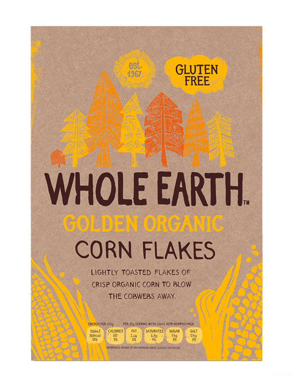 Corn Flakes,  375g (Whole Earth)