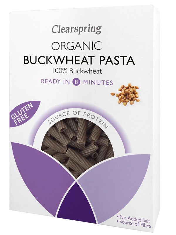 Buckwheat Tortiglioni Pasta,  250g (Clearspring)