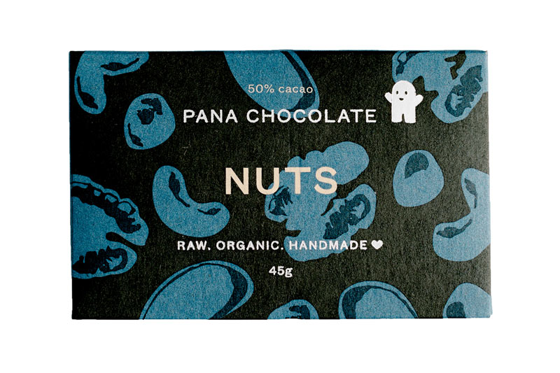 50% Cacao Chocolate Bar with Nuts (Pana Chocolate)