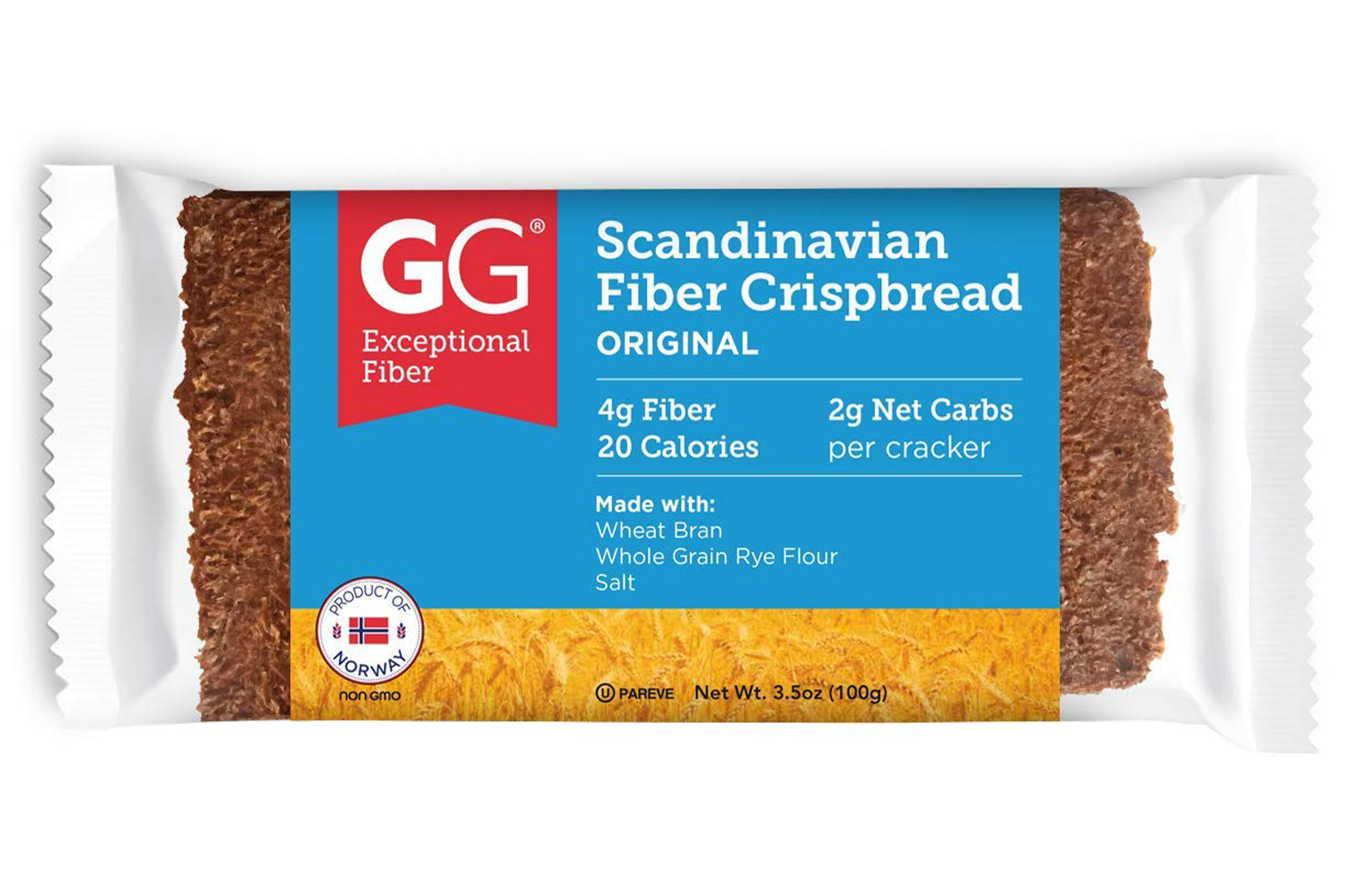 GG Scandinavian Bran Crispbread 100g
