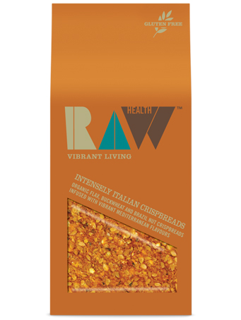Intensely Italian Raw Crispbreads 100g (Raw Health)