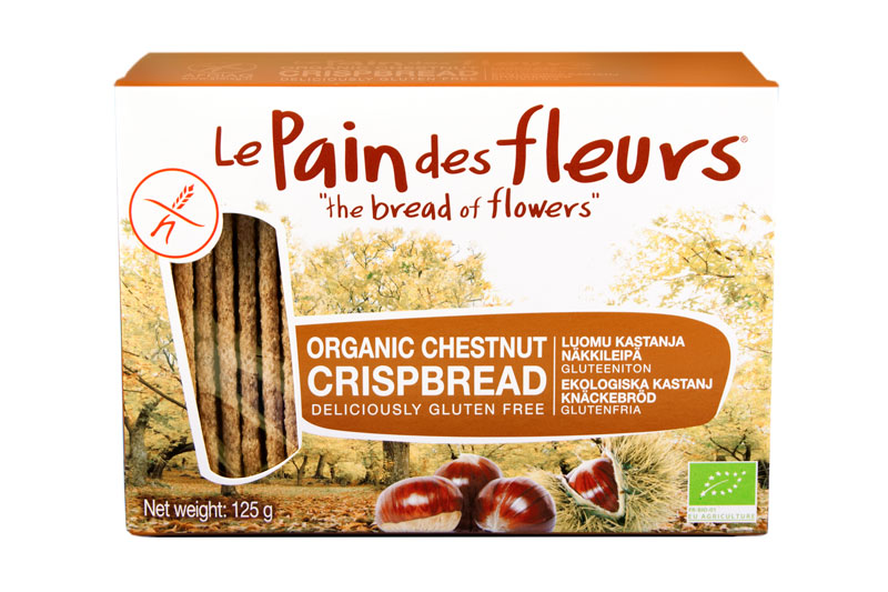 Gluten Free Chestnut Crispbread,  (Le Pain des Fleurs)