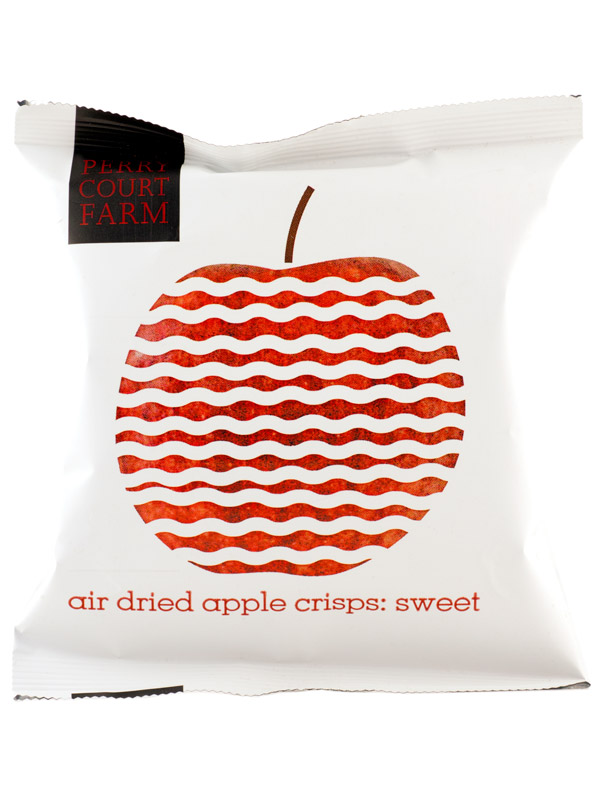 Air Dried Sweet Apple Crisps 20g by Perry Court Farm