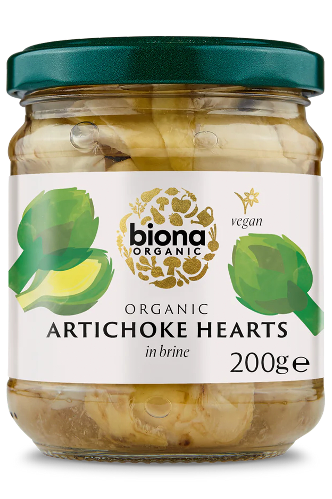 Artichoke Hearts in Brine,  (Biona)