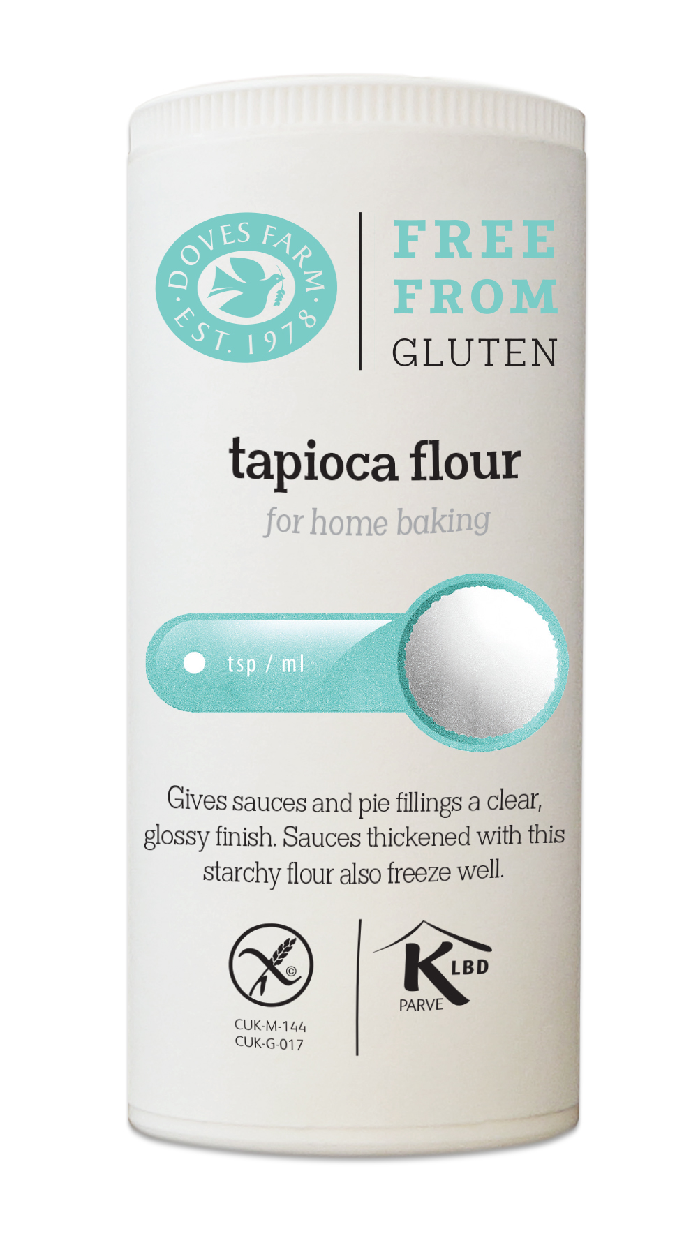 Tapioca Flour Gluten Free 100g (Doves Farm)