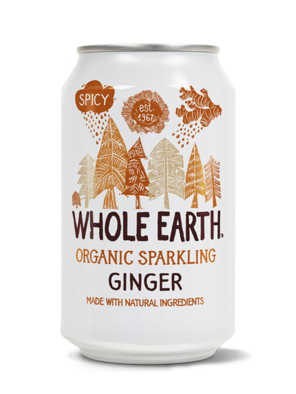 Sparkling Ginger Drink,  330ml (Whole Earth)