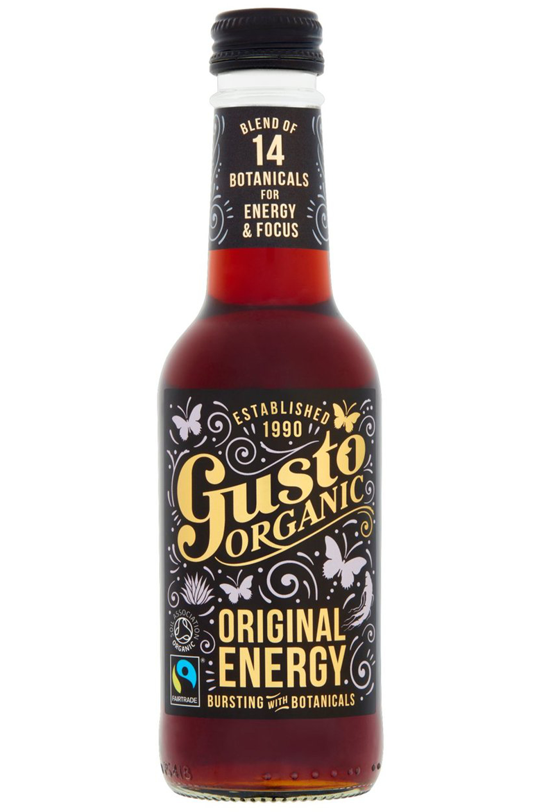 Original Energy Drink, Organic 250ml (Gusto)