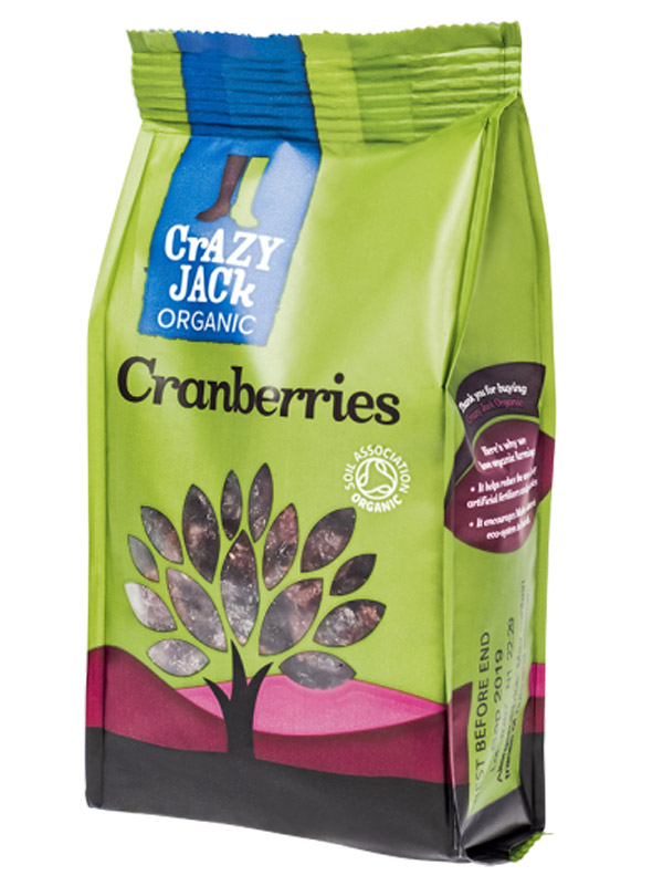 Dried Cranberries 100g (Crazy Jack )