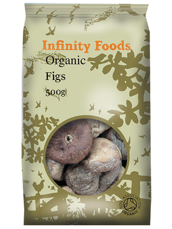 Dried Figs, , 500g (Infinity Foods)