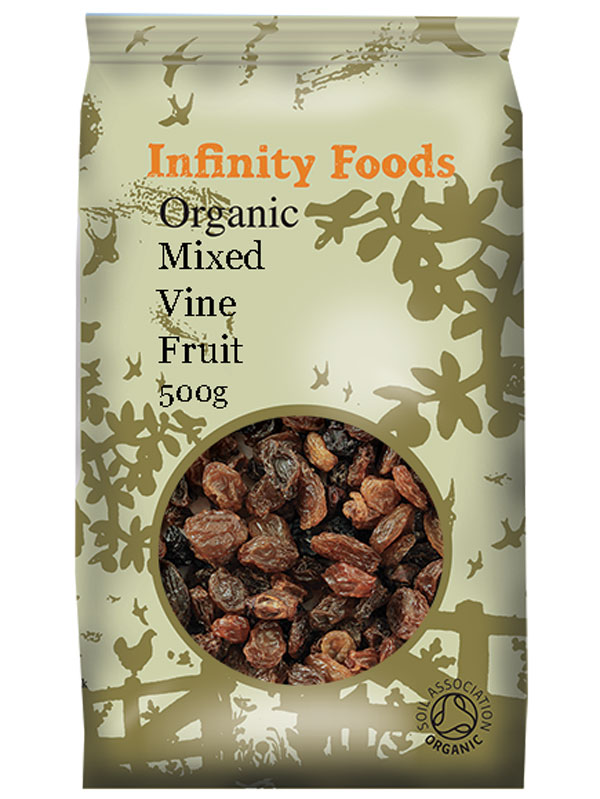  Mixed Vine Fruit 500g (Infinity Foods)