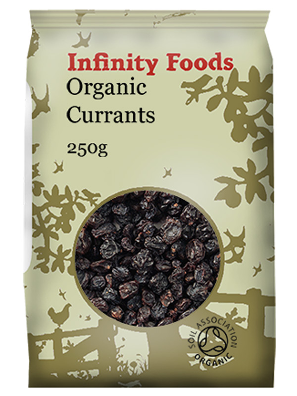  Currants, Medium 250g (Infinity Foods)