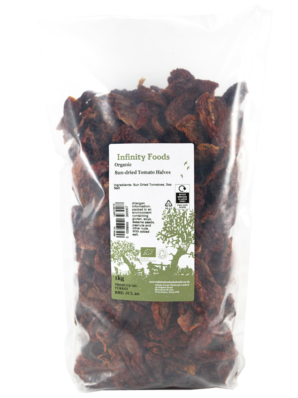 Sun Dried Tomatoes,  1kg (Infinity Foods)