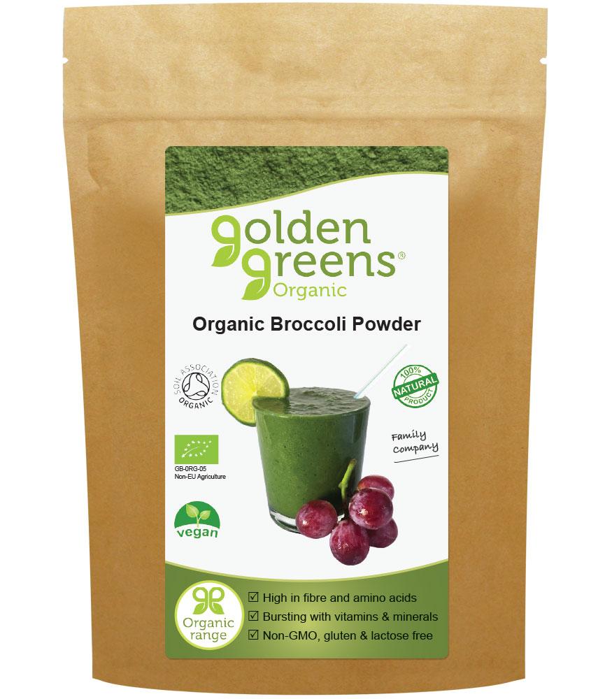 Broccoli Powder, Organic 200g (Greens Organic)