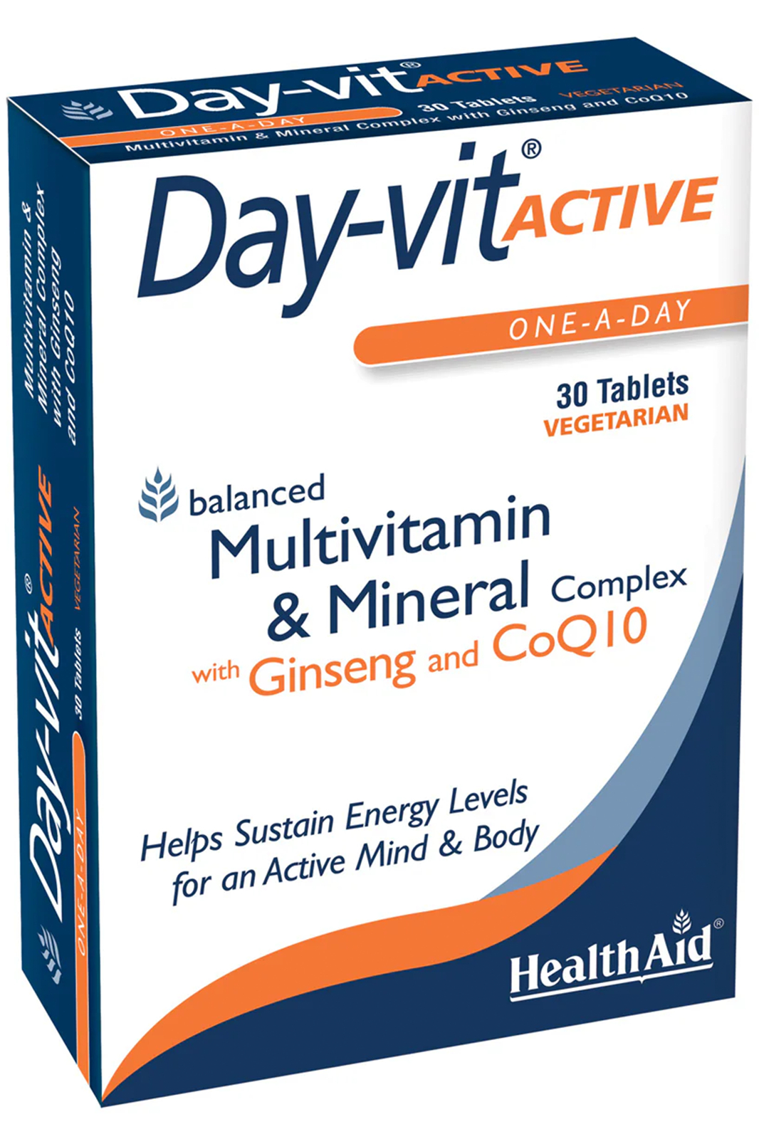 Day-Vit Active Multivitamin Supplement, 30 Tablets (Health Aid)