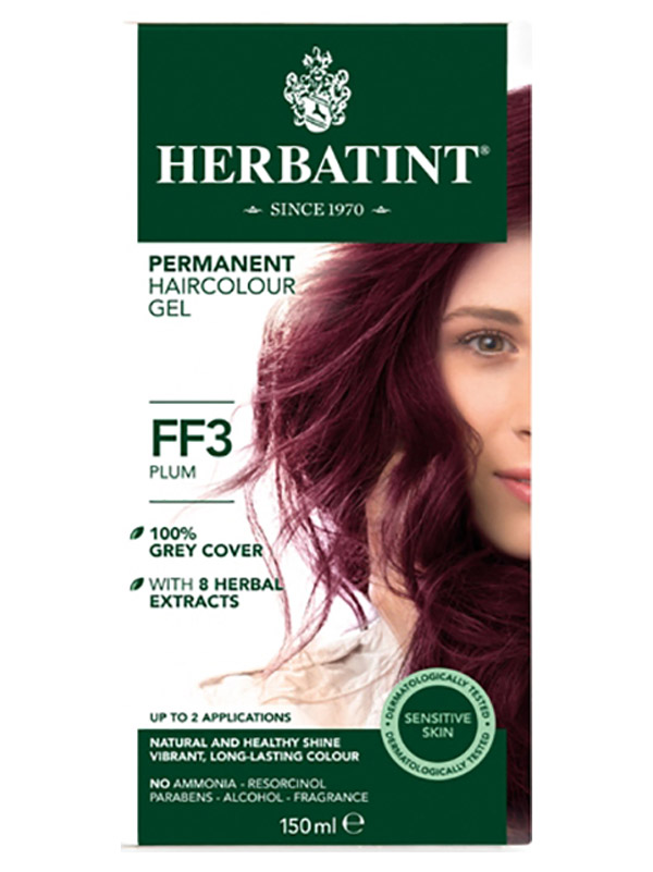 Ff3 Plum Hair Colour 150ml Herbatint Buy Online In Haiti At Haiti Desertcart Com Productid