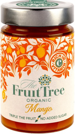 Mango Fruit Crush, Organic 250g (The Fruit Tree)