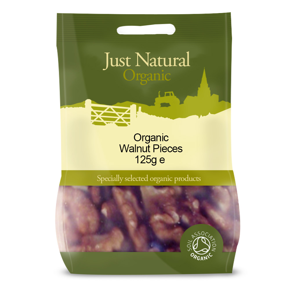 Walnut Pieces 125g,  (Just Natural )