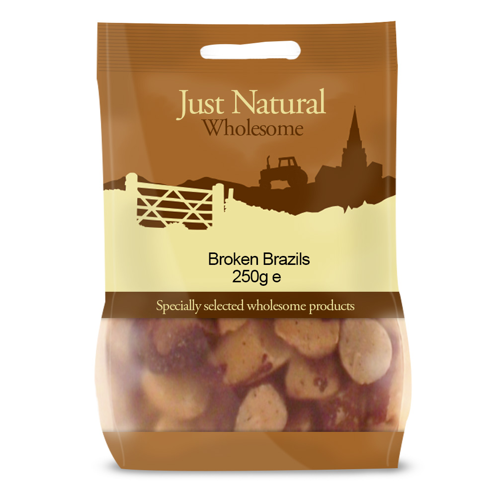 Broken Brazils 250g (Just Natural Wholesome)