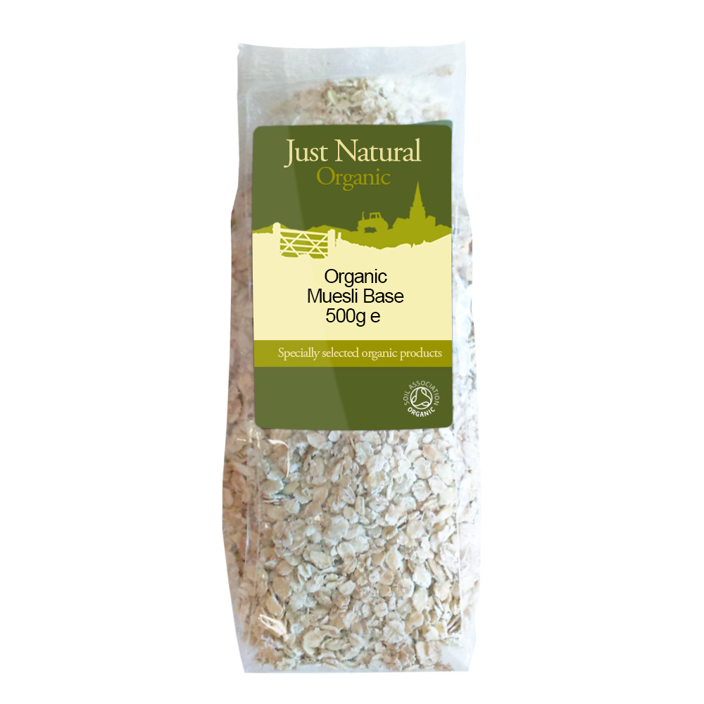 Muesli Base 500g, Organic (Just Natural Organic)