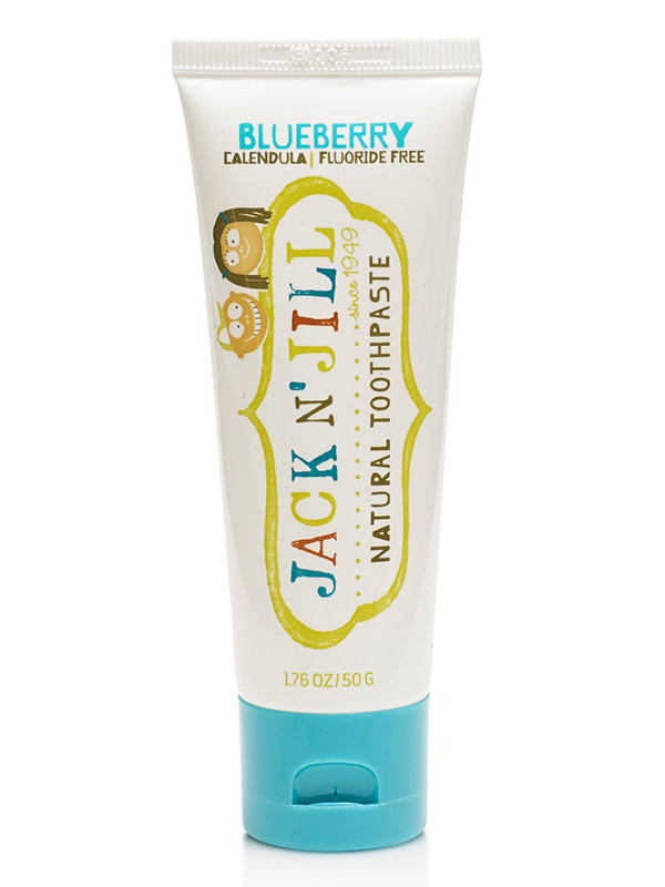Natural Calendula Toothpaste, Blueberry Flavour 50g (Jack N Jill)