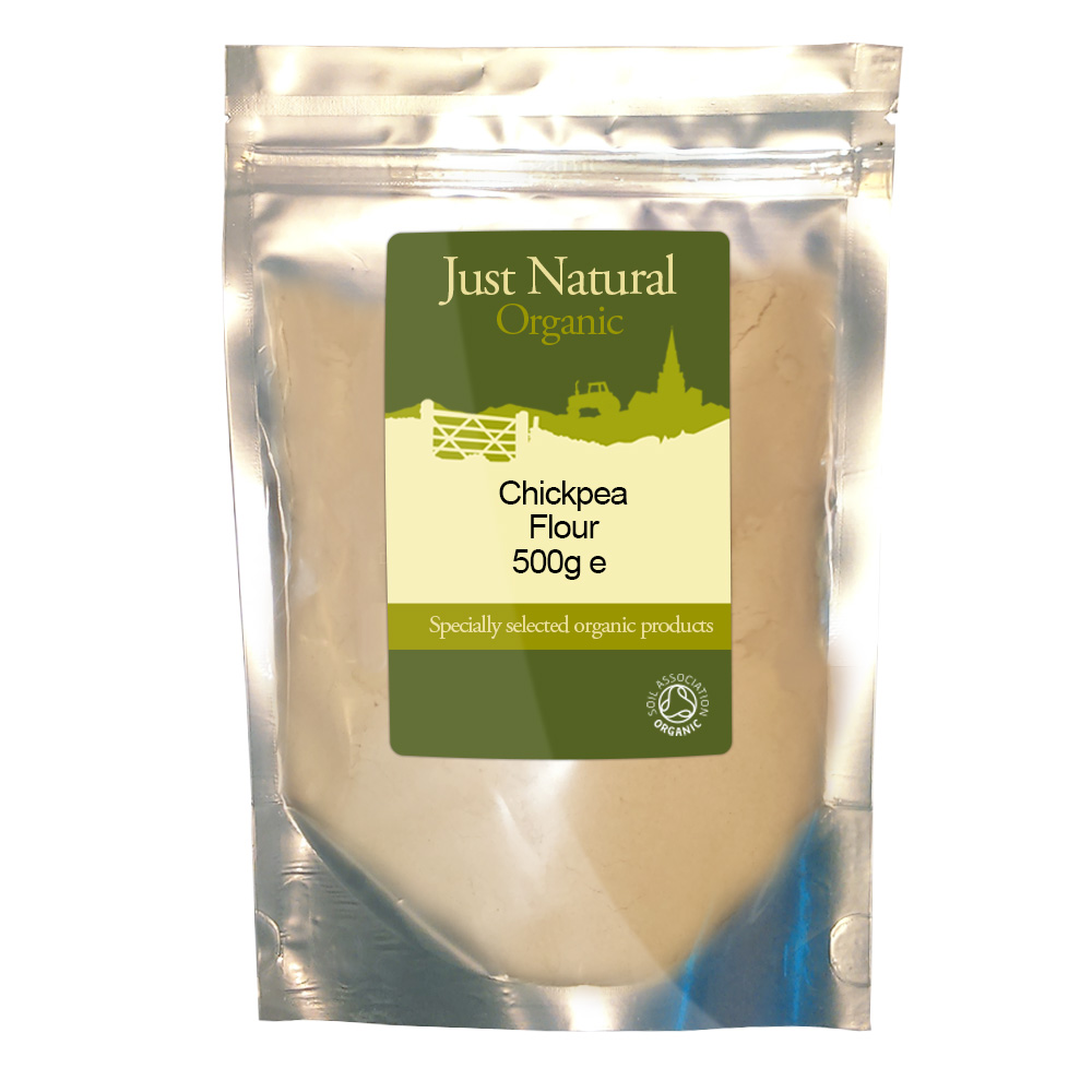 Chickpea Flour 500g, Organic (Just Natural Organic)