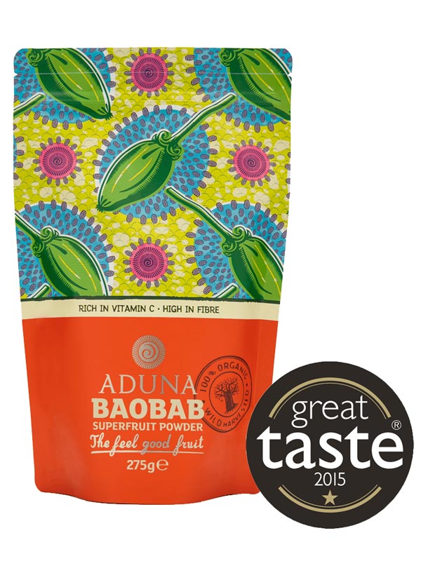 Baobab Superfruit Powder, Organic 275g (Aduna)