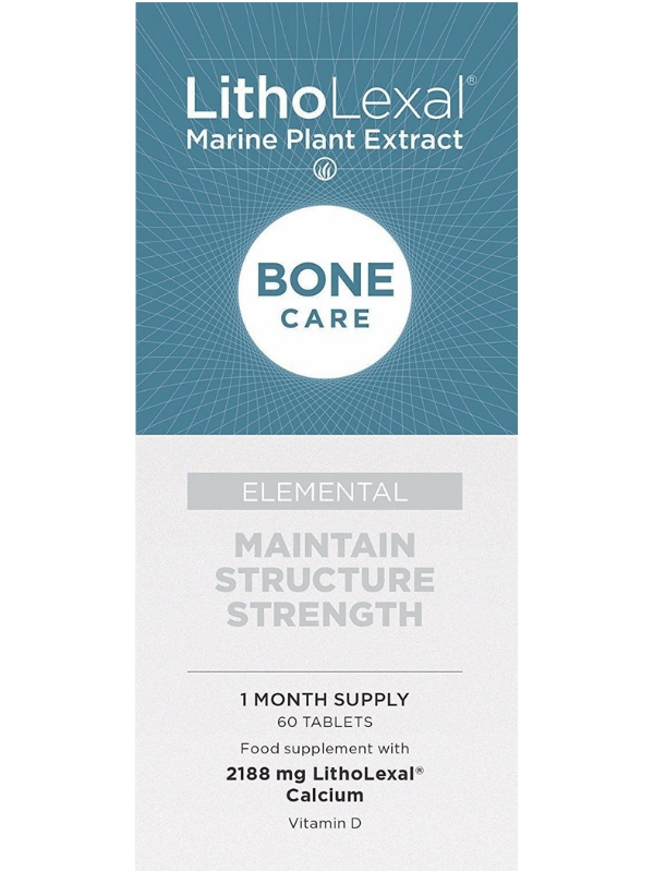 Elemental Bone Care 60 Tablets (Litholexal)