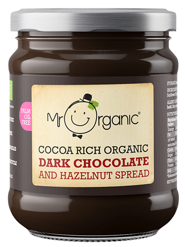 Dark Chocolate & Hazelnut Spread,  200g (Mr )