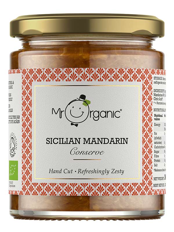 Sicilian Mandarin Conserve,  360g (Mr )