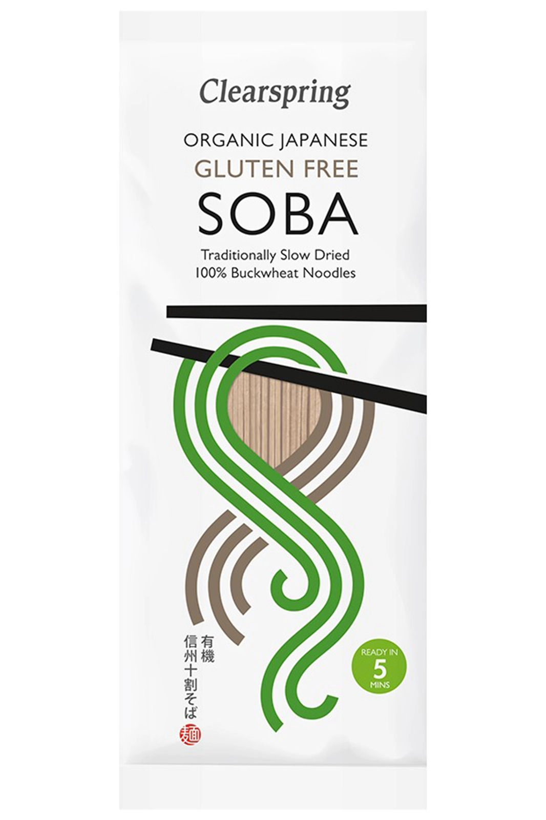 Buckwheat Soba Noodles 200g - Wheat-free (Clearspring )