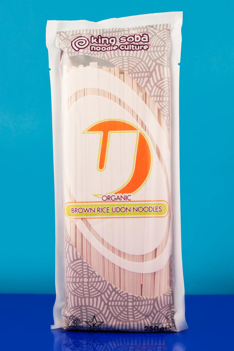 Brown Rice Udon Noodles 250g, Organic (King Soba)