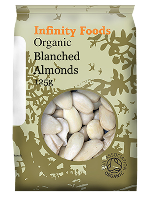 Blanched Almonds 125g (, Infinity Foods)