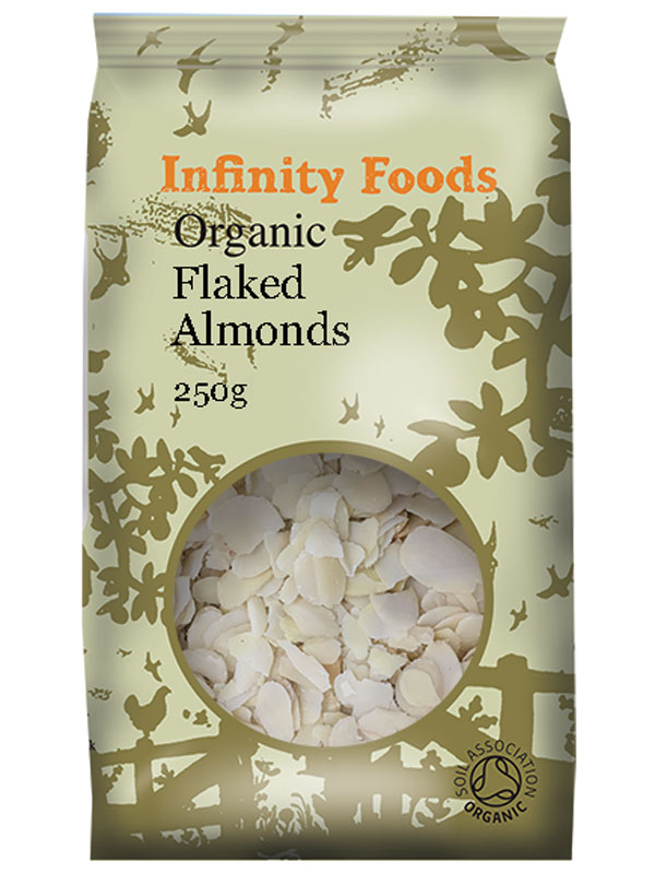Flaked Almonds,  250g (Infinity Foods)