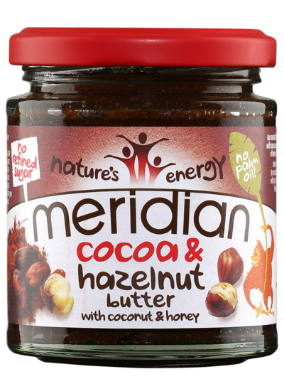 Cocoa & Hazelnut Butter 170g (Meridian)