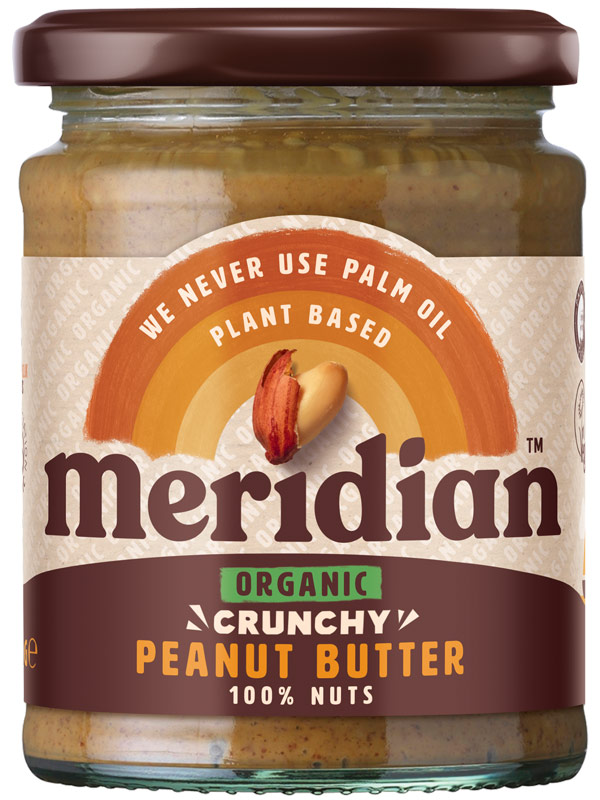 Crunchy Peanut Butter,  280g (Meridian)