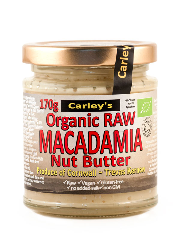 Macadamia Nut Butter,  170g (Carley's)