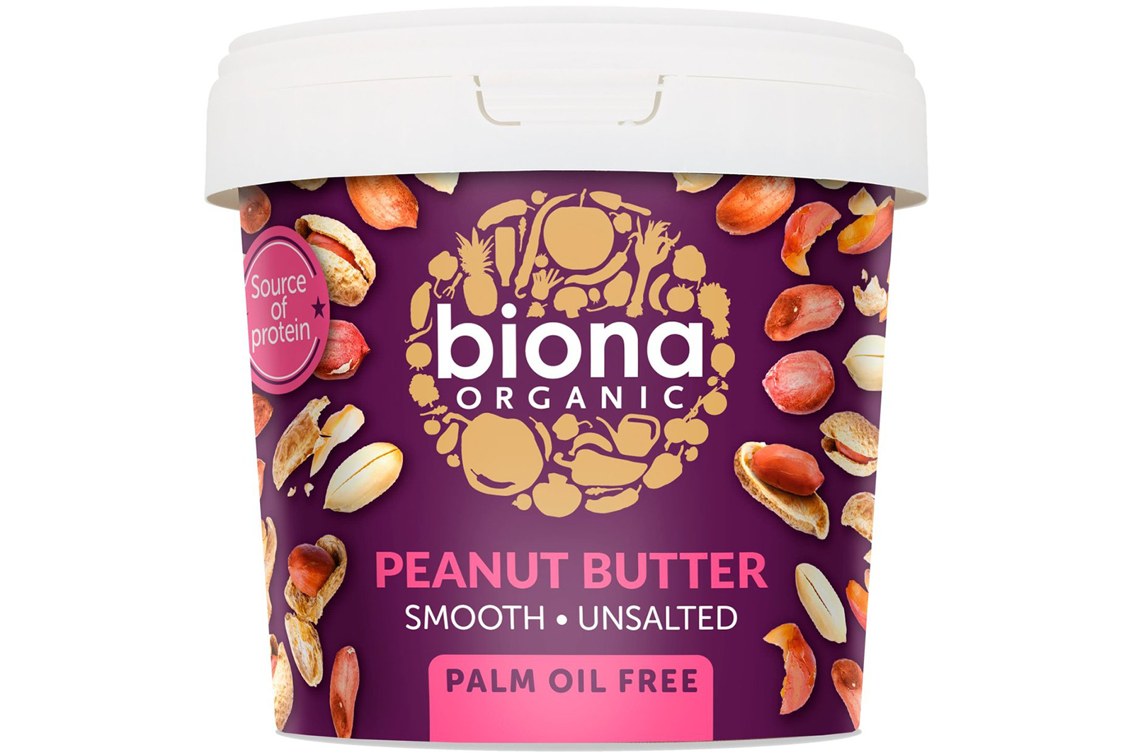 Peanut Butter, , Smooth 1kg (Biona)